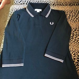 Fred Perry 3/4 sleeve polo shirt US size 10